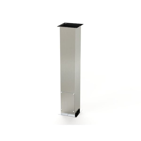 Column, 35 in. H x 6 in. W x 6 in. L, 304 Stainless Steel
